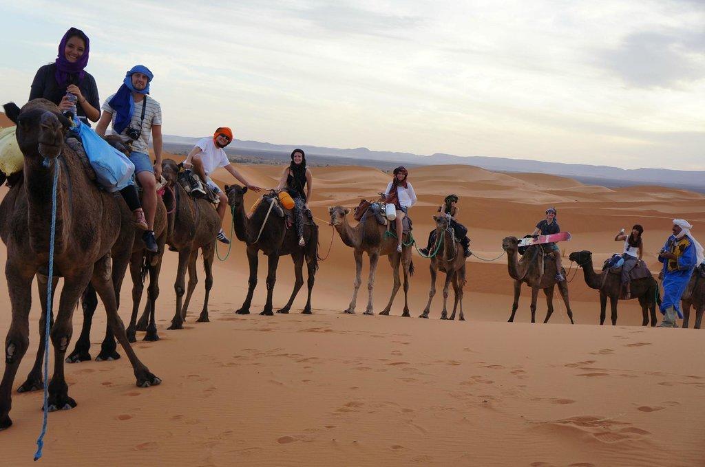 Kasbah Tamariste Bed and Breakfast Merzouga Buitenkant foto